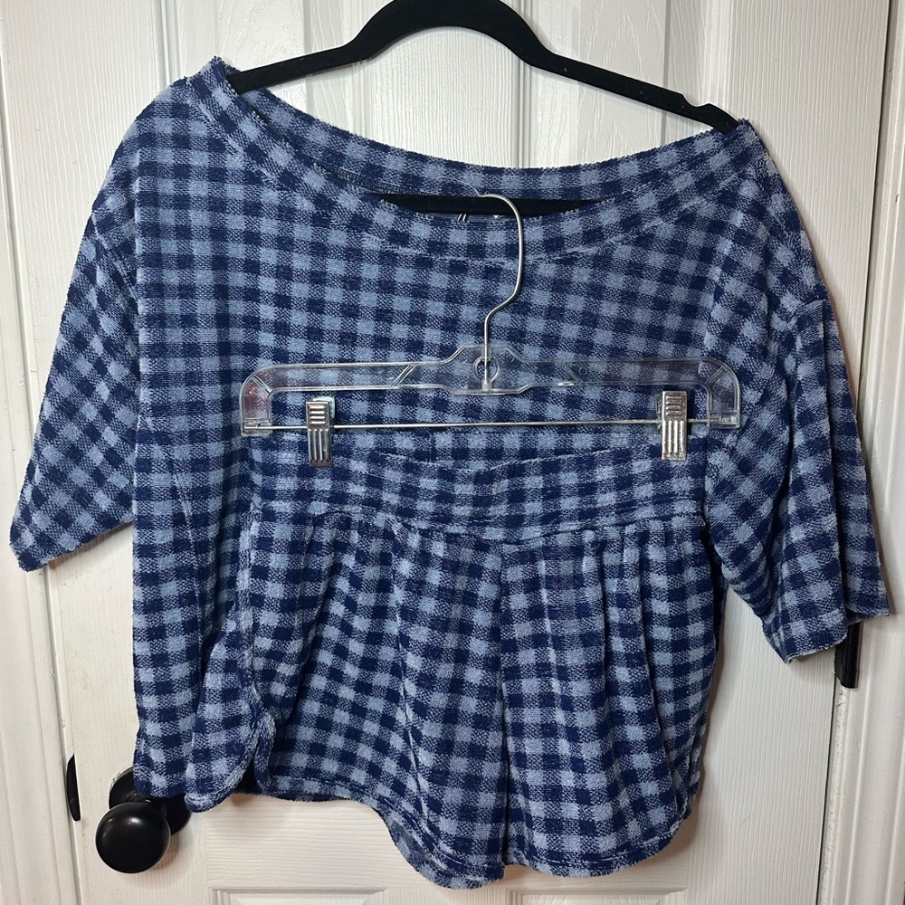 Anthropologie Daily Practice Barsa Set in XSMALL bluw